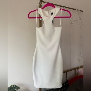 AQ/AQ Mix Dress in White- excellent condition